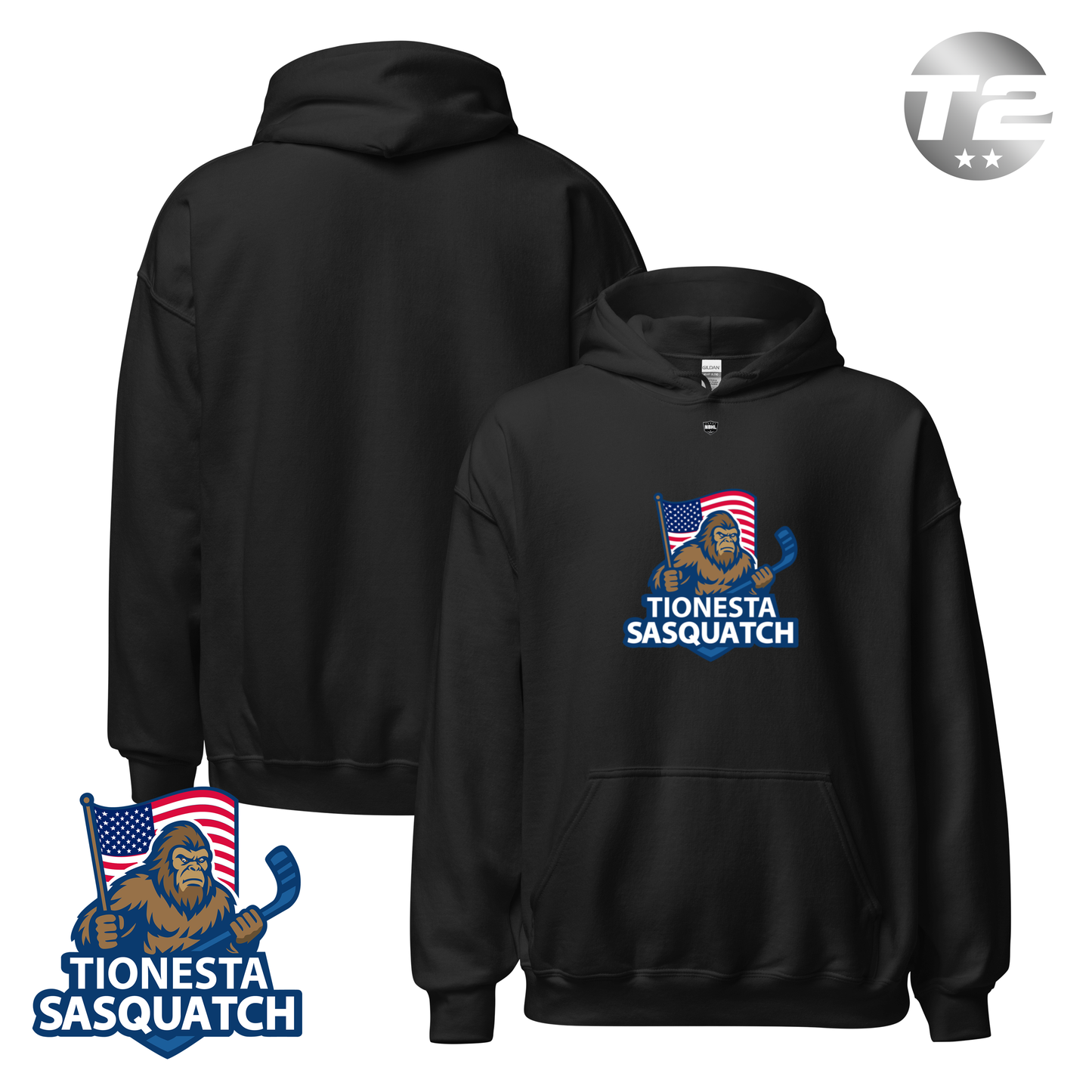 Tionesta Sasquatch 2026 Classic Logo Hoodie