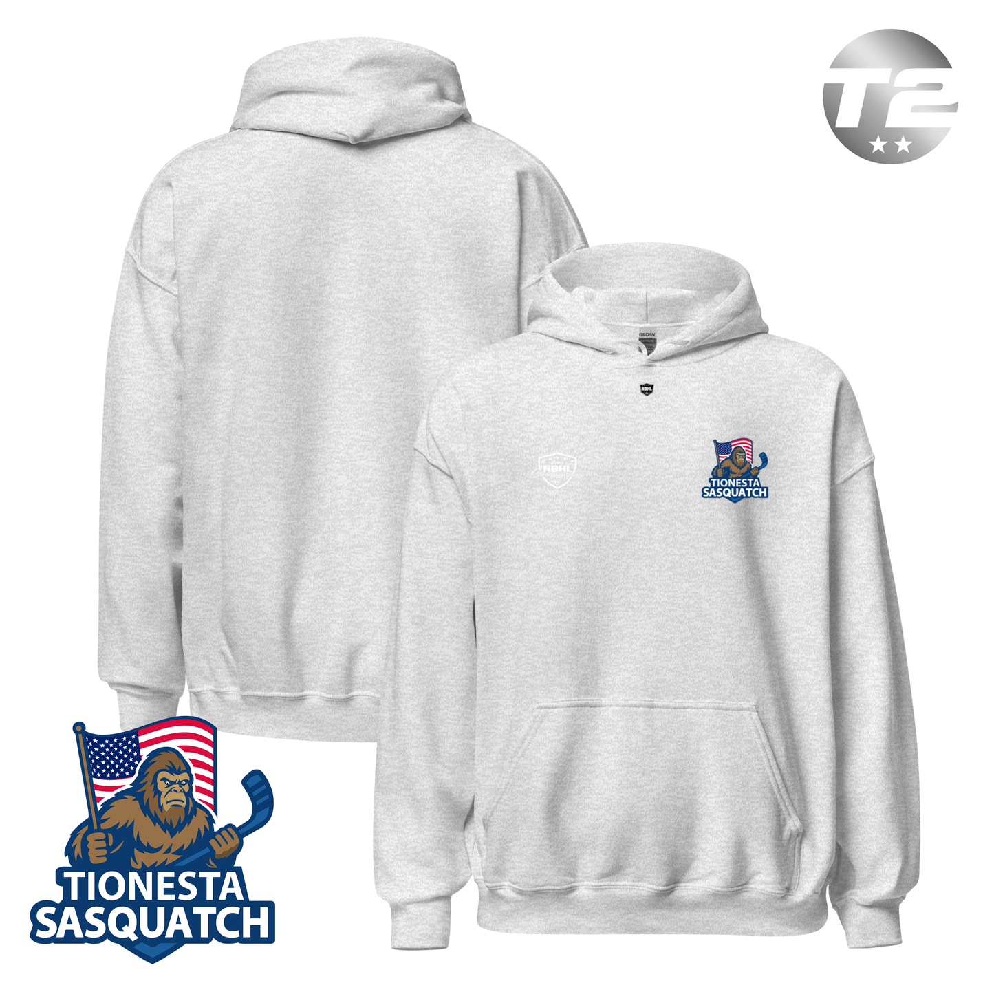 Tionesta Sasquatch 2026 NBHL Cup Team Hoodie