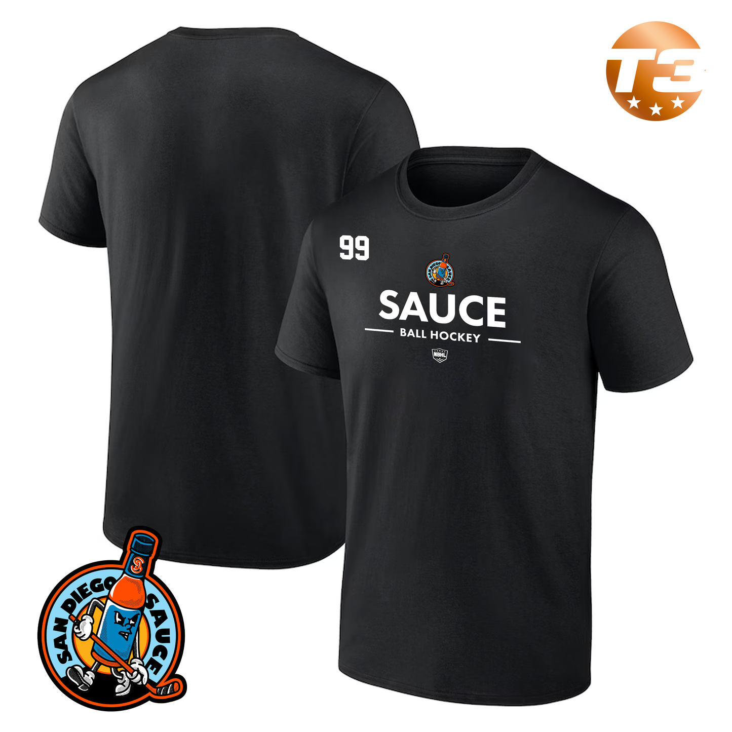 San Diego Sauce 2026 Authentic Pro Primary T-Shirt