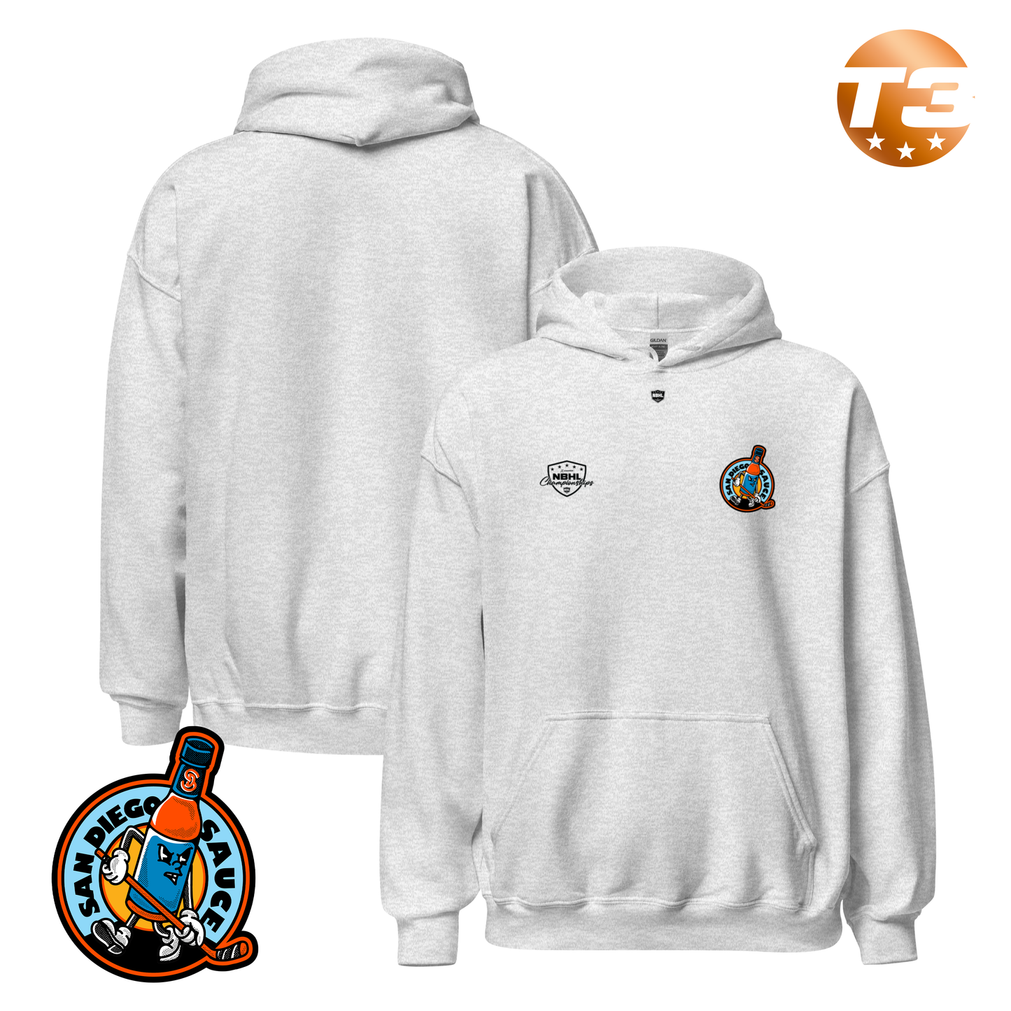 San Diego Sauce 2026 NBHL Cup Team Hoodie