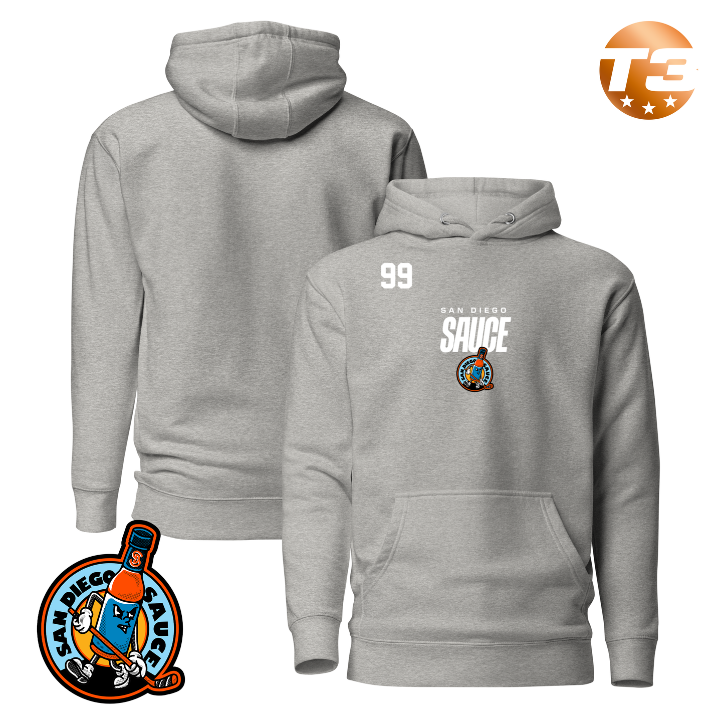 San Diego Sauce 2026 Performance Player Hoodie