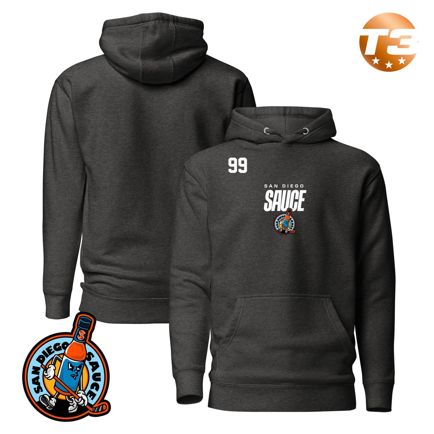 San Diego Sauce 2026 Performance Player Hoodie