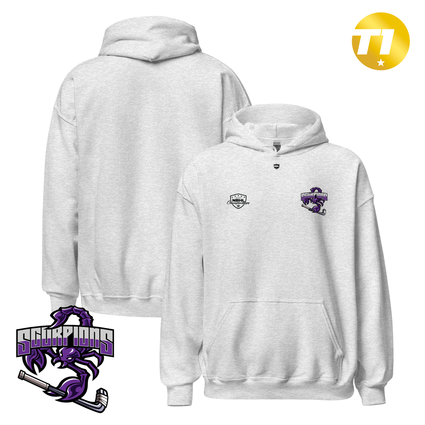 New England Scorpions 2026 NBHL Cup Team Hoodie