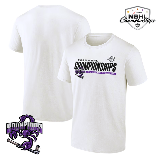 New England Scorpions 2025 NBHL Championships T-Shirt