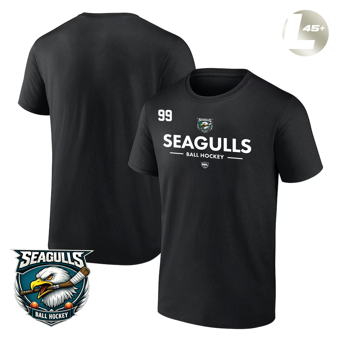 Atlantic City Seagulls 2026 Authentic Pro Primary T-Shirt