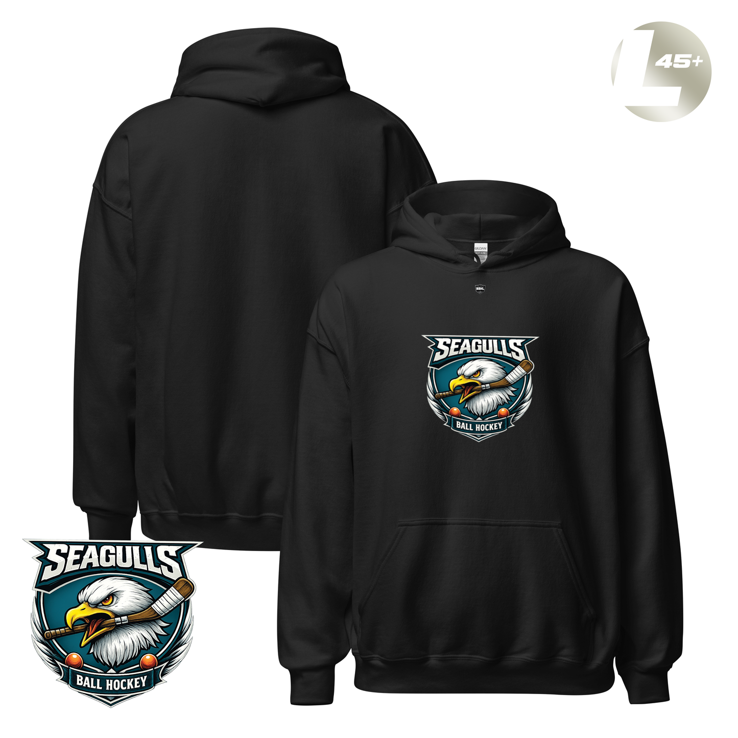 Atlantic City Seagulls 2026 Classic Logo Hoodie