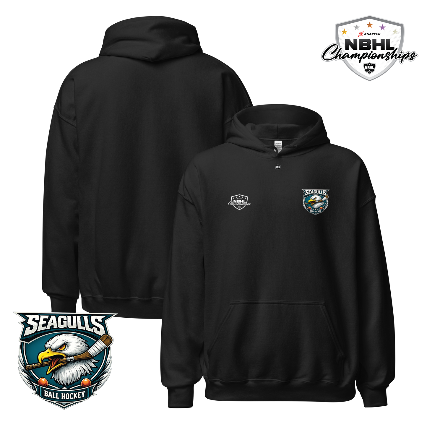 Atlantic City Seagulls 2026 NBHL Cup Team Hoodie