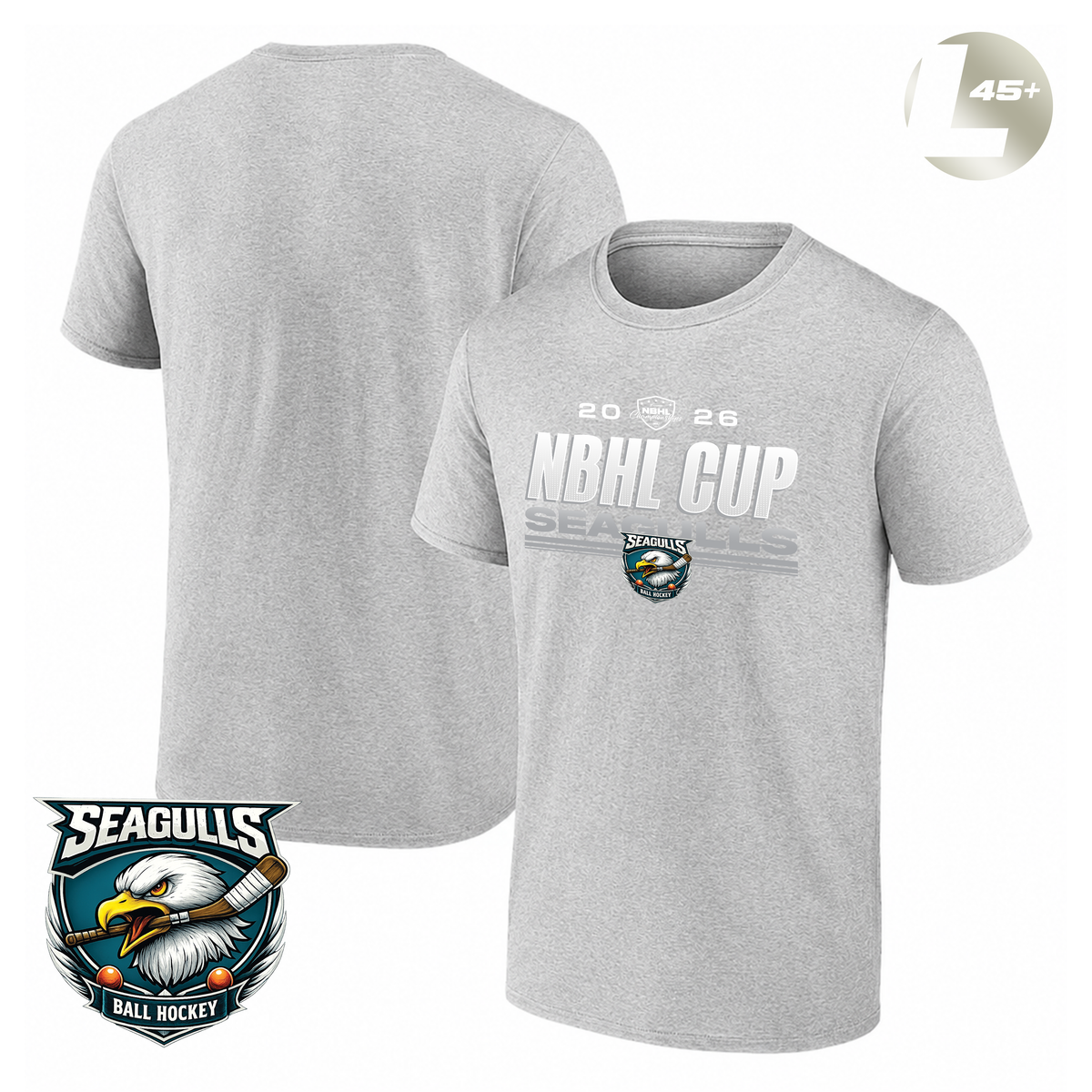 Atlantic City Seagulls 2026 NBHL Cup Player Tee