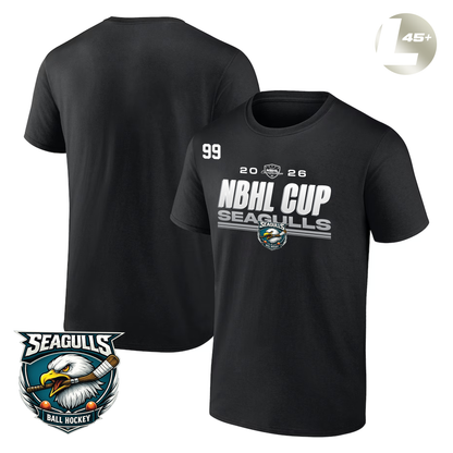 Atlantic City Seagulls 2026 NBHL Cup Player Tee