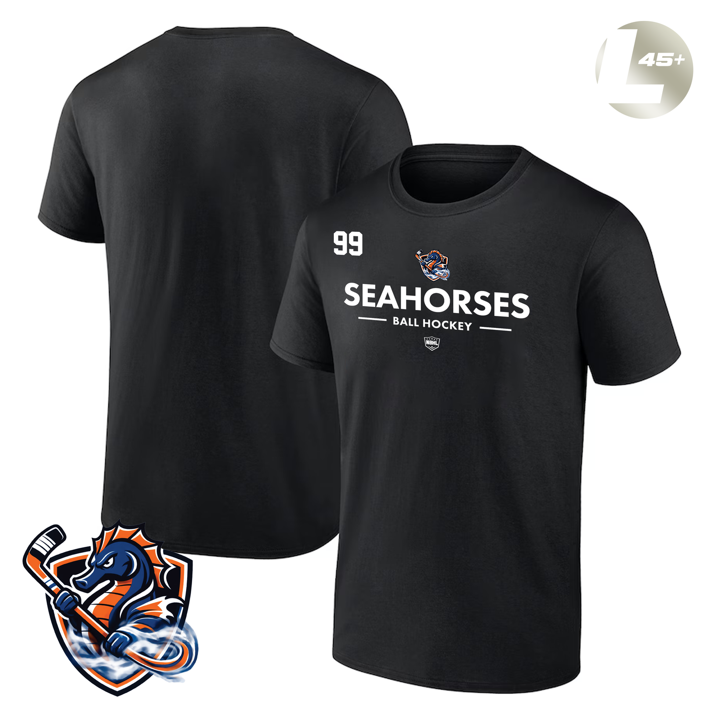Pittsburgh Seahorses 2026 Authentic Pro Primary T-Shirt