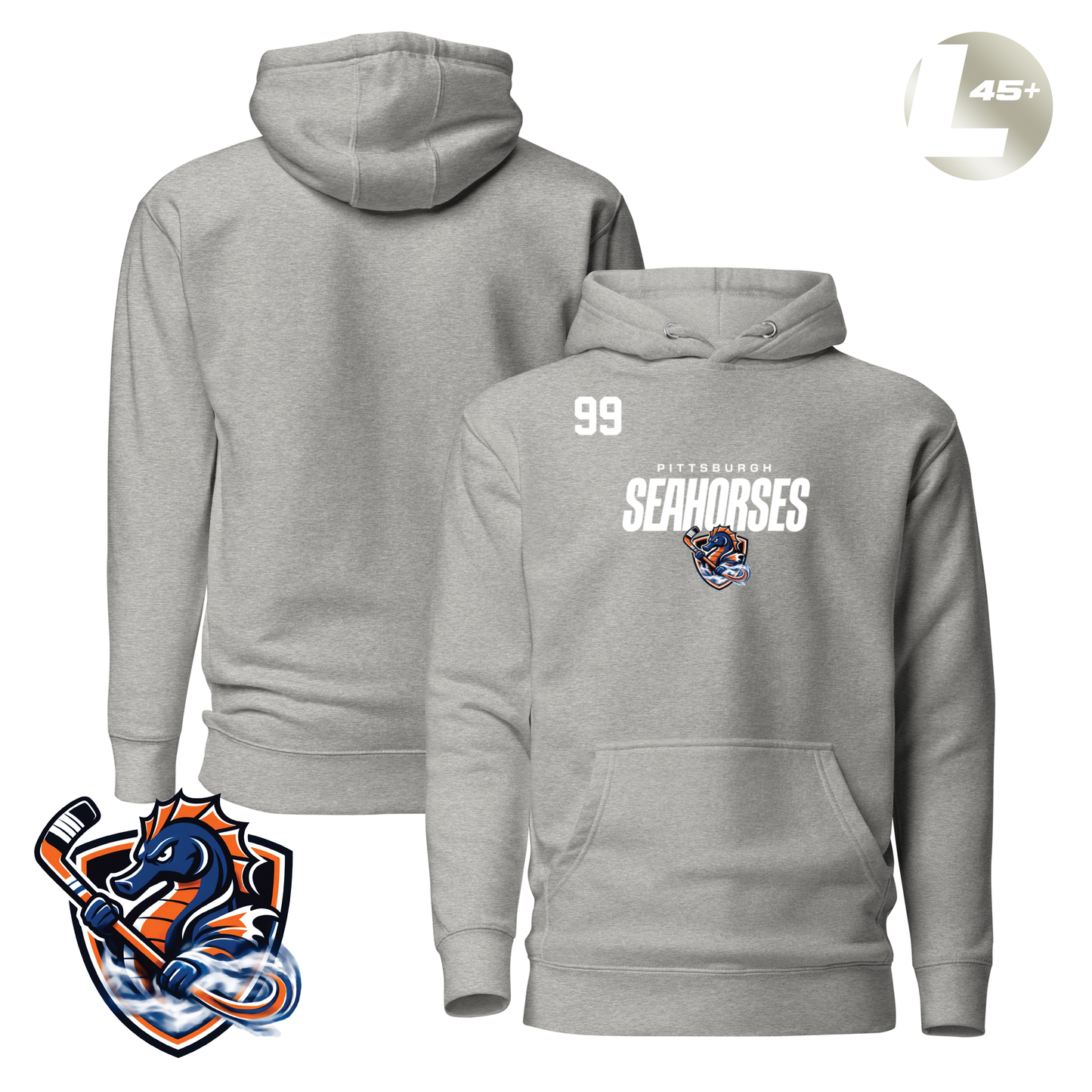 Pittsburgh Seahorses 2026 Performance Player Hoodie