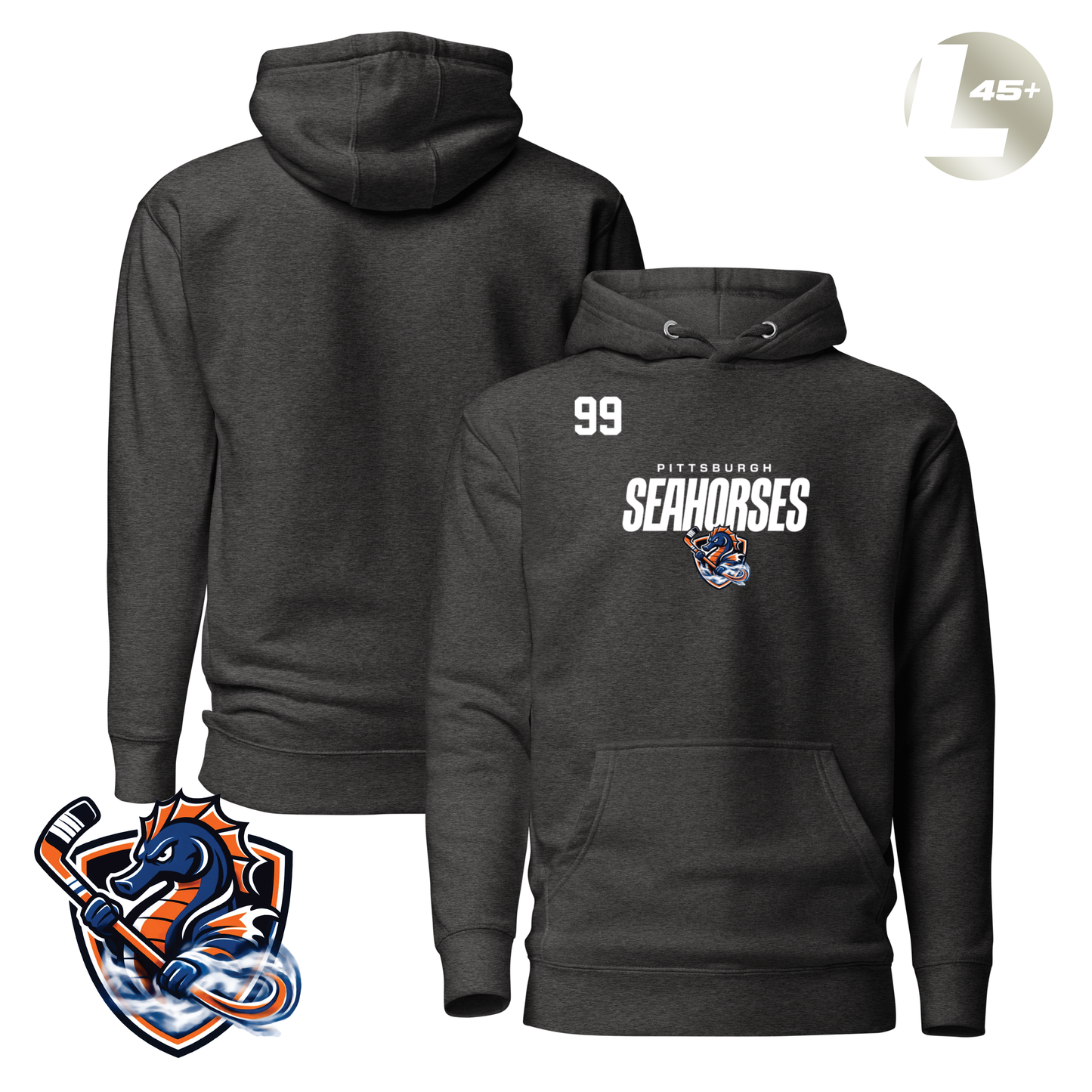 Pittsburgh Seahorses 2026 Performance Player Hoodie