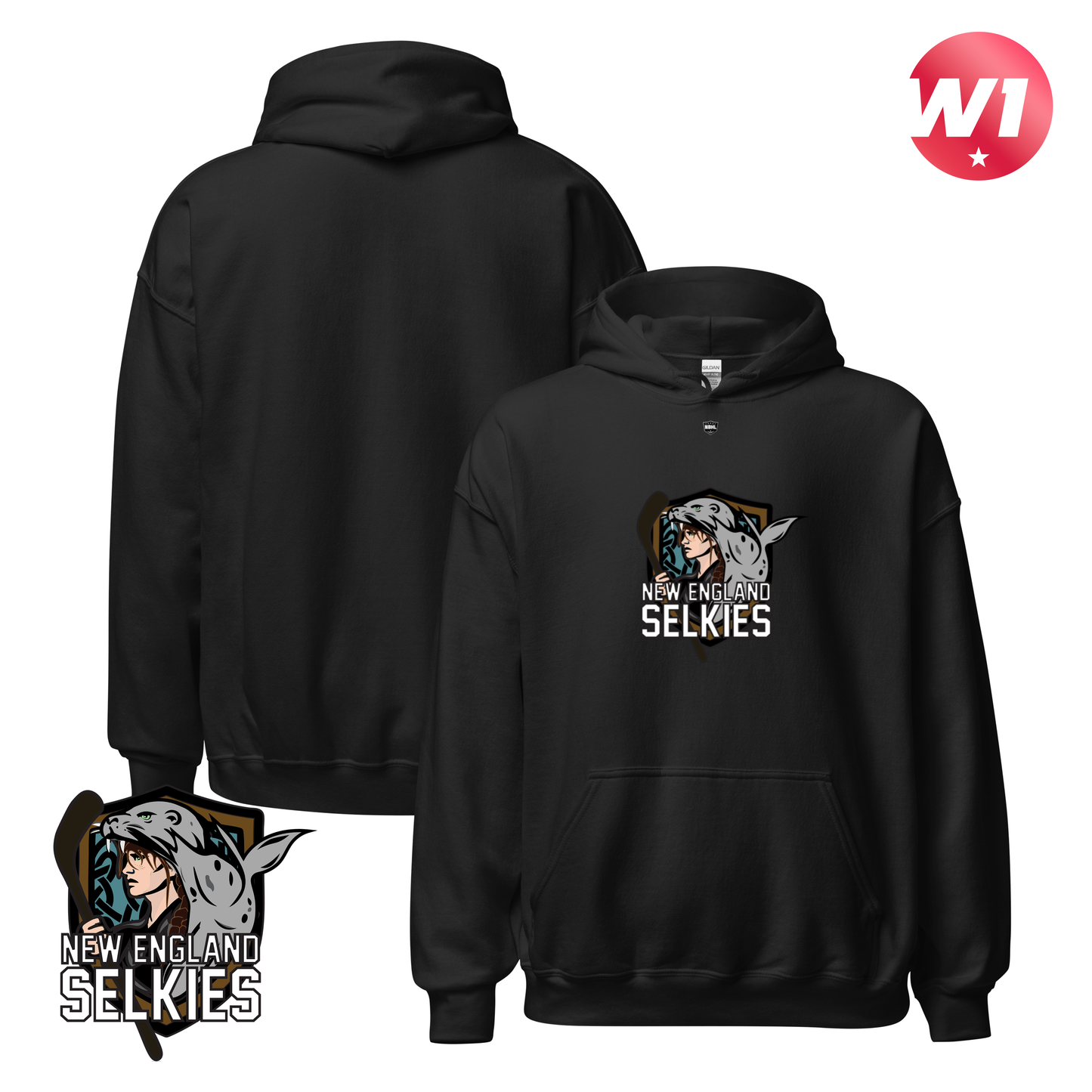 New England Selkies 2026 Classic Logo Hoodie