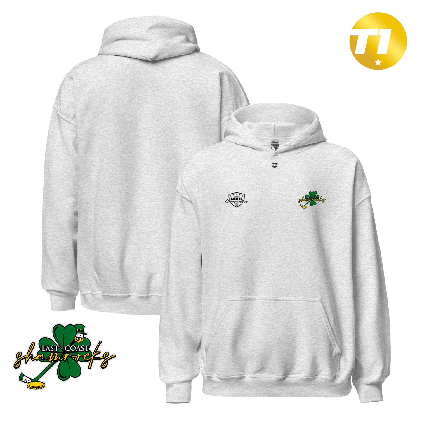 East Coast Shamrocks 2026 NBHL Cup Team Hoodie