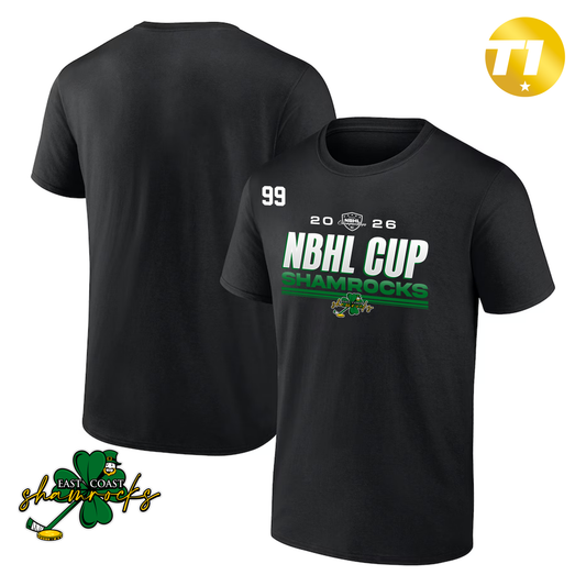 East Coast Shamrocks 2026 NBHL Cup Player Tee