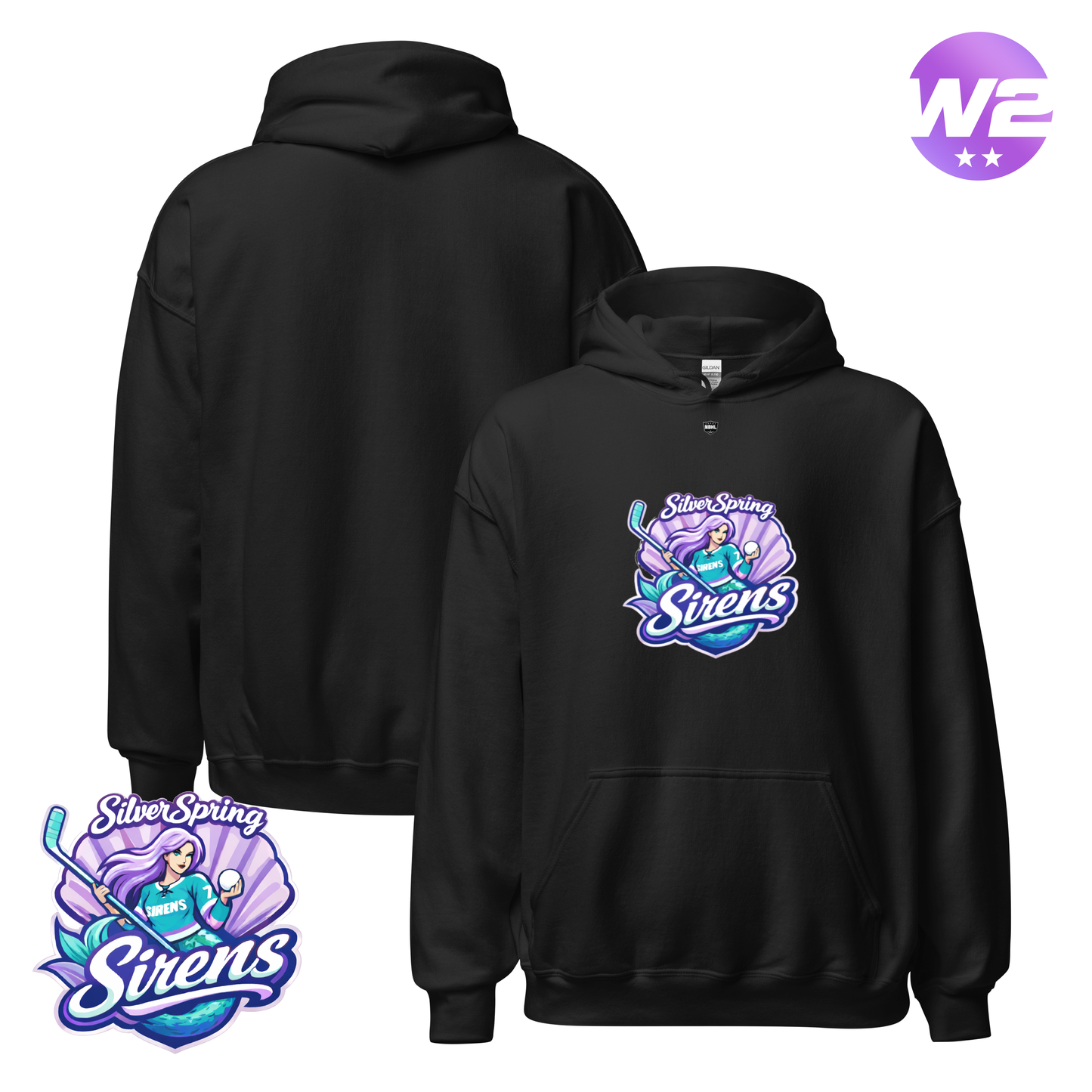 Silver Spring Sirens 2026 Classic Logo Hoodie