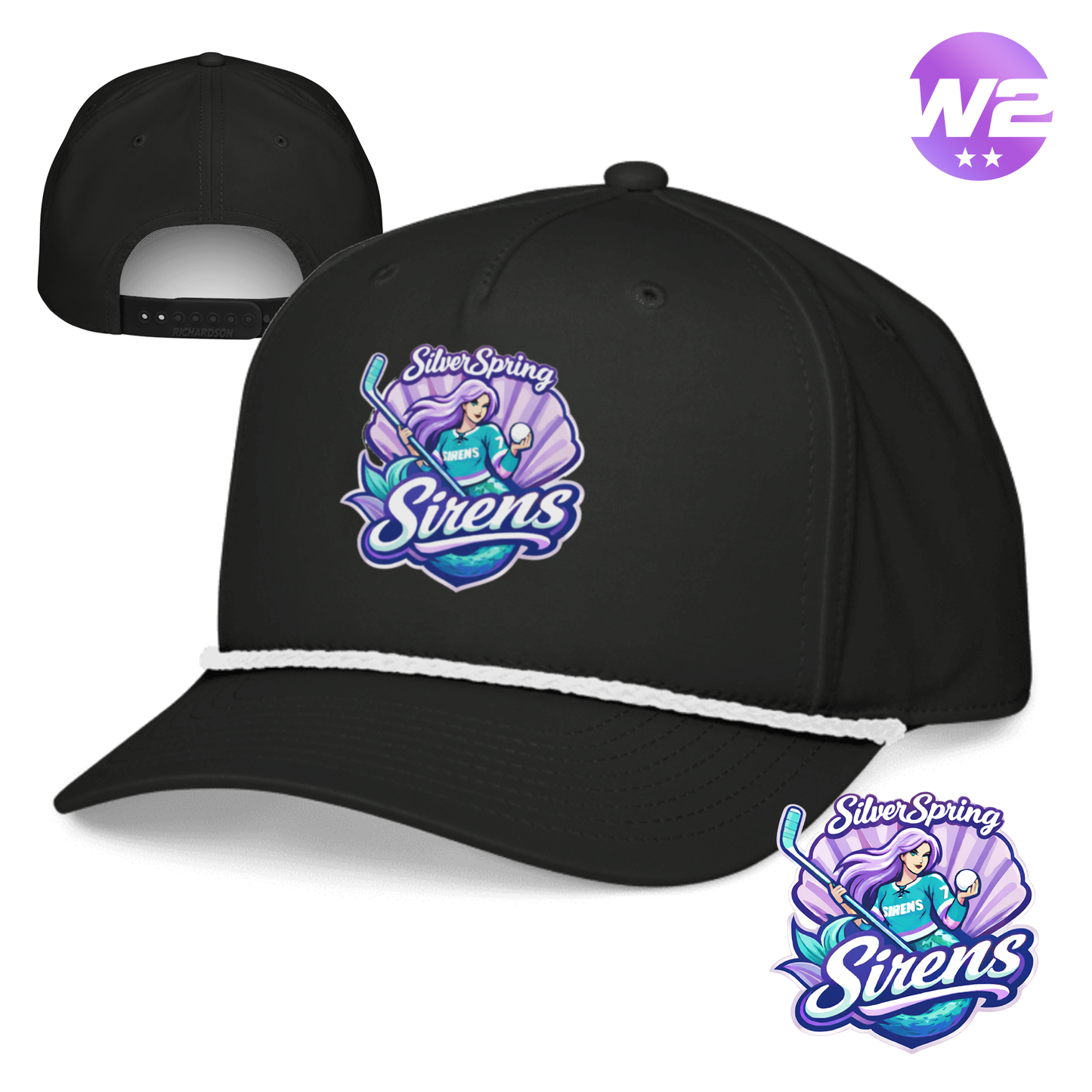Silver Spring Sirens 2026 Rope Cap