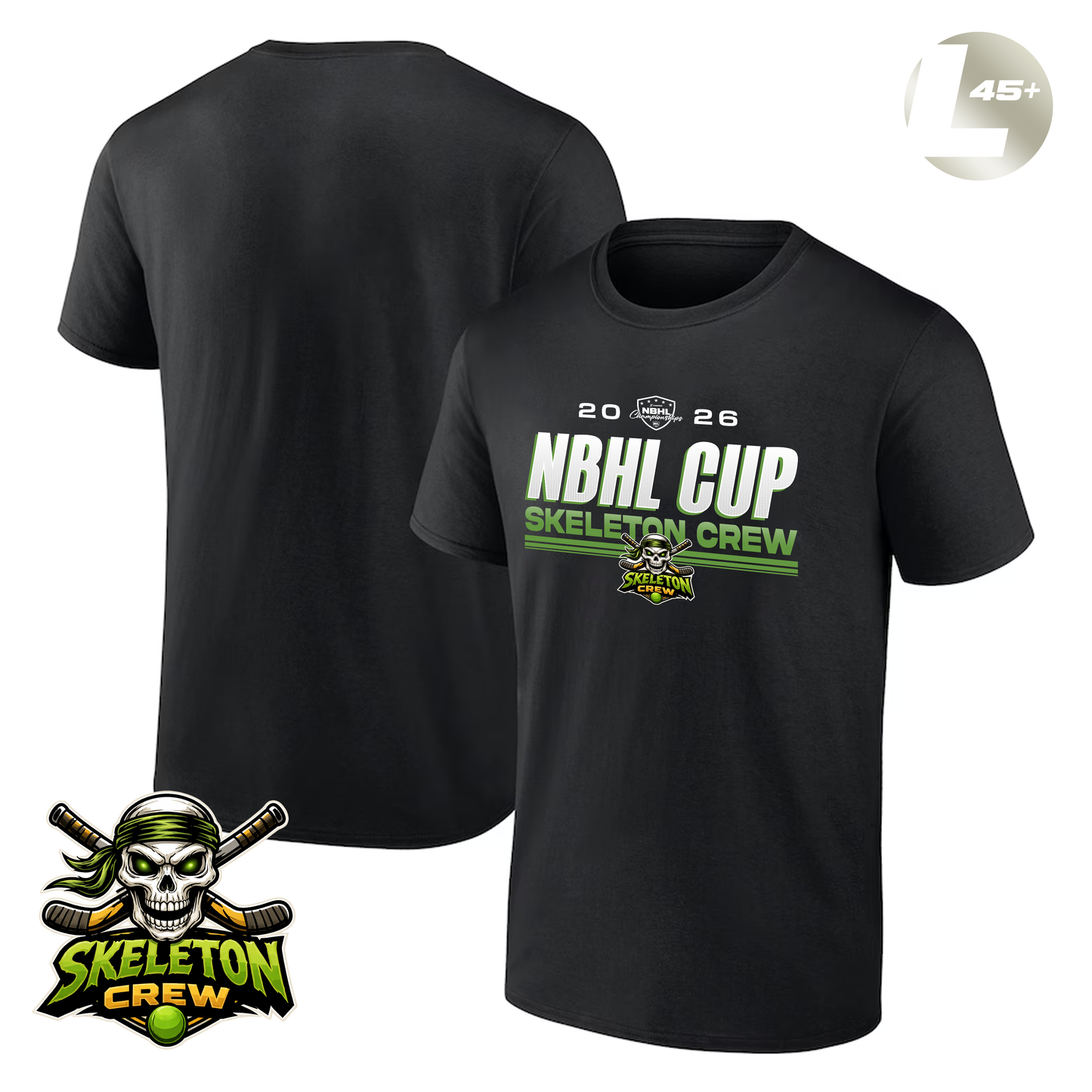 New York Skeleton Crew 2026 NBHL Cup Player Tee