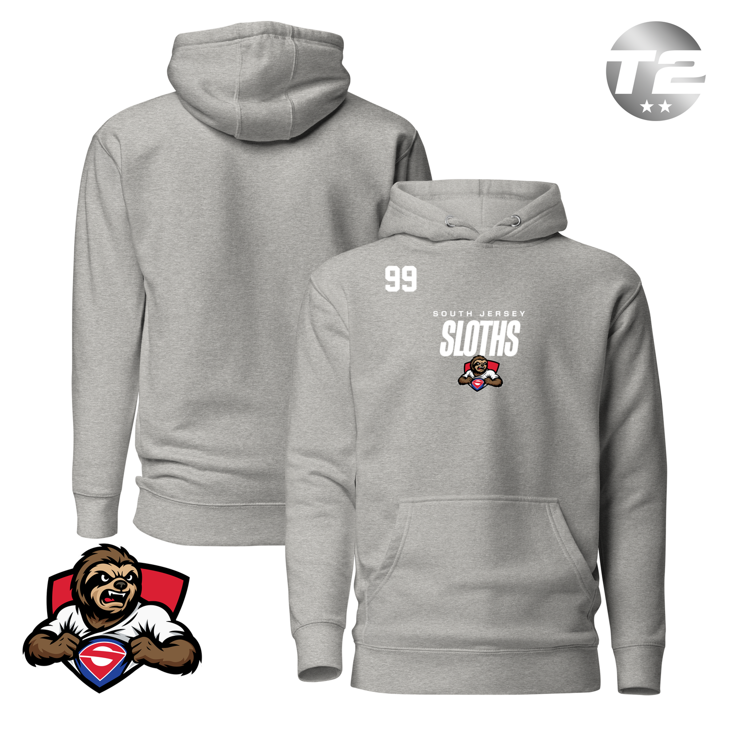 South Jersey Sloths 2026 Performance Player Hoodie