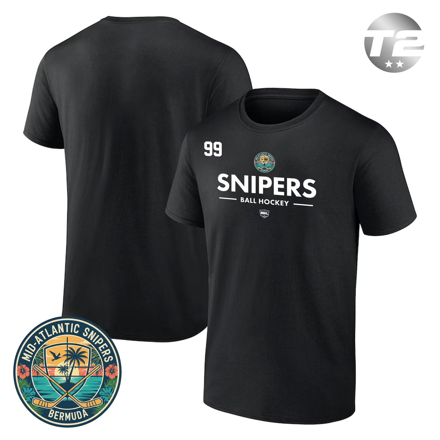 Mid-Atlantic Snipers 2026 Authentic Pro Primary T-Shirt