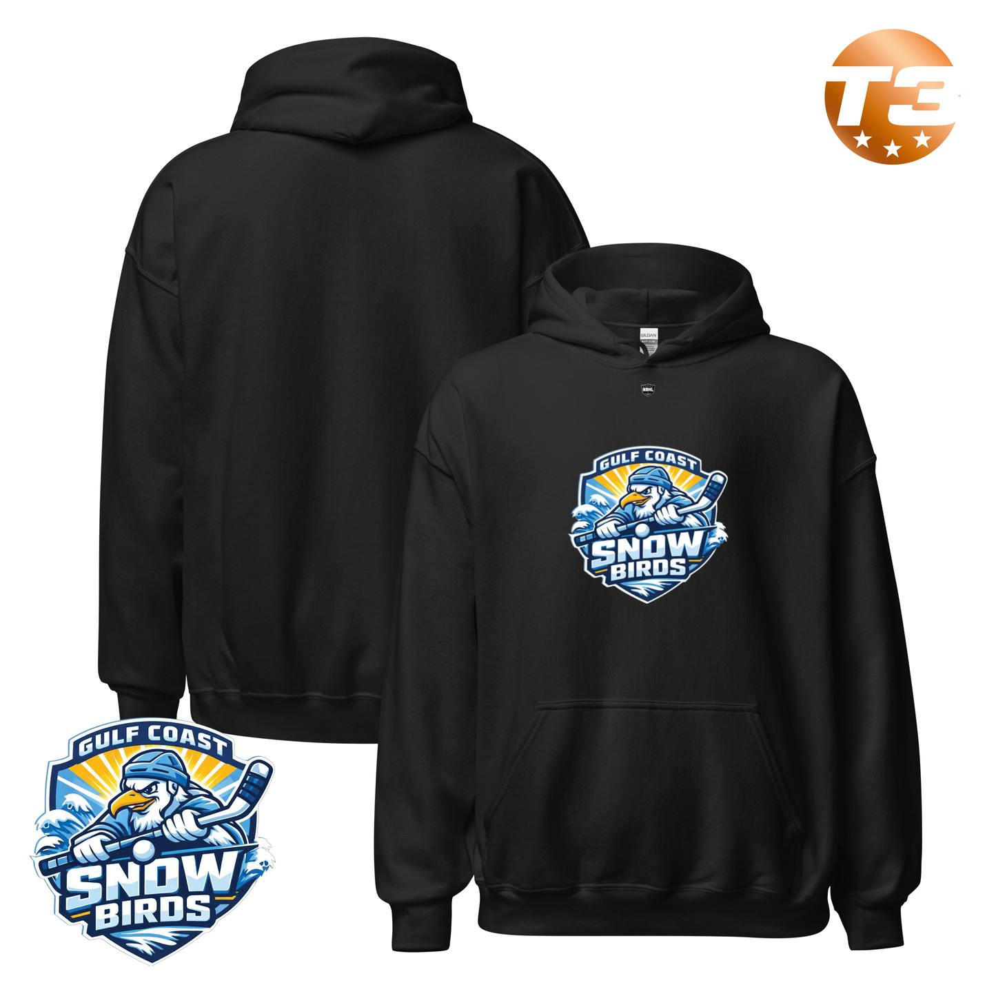 Gulf Coast Snowbirds 2026 Classic Logo Hoodie
