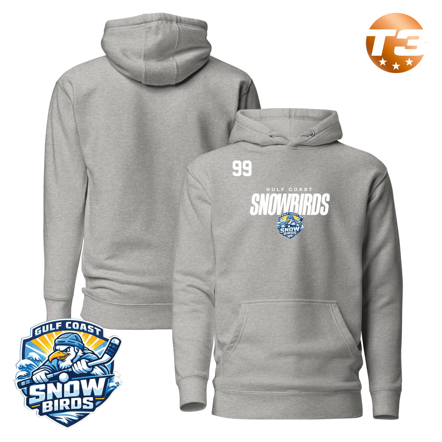 Gulf Coast Snowbirds 2026 Performance Player Hoodie