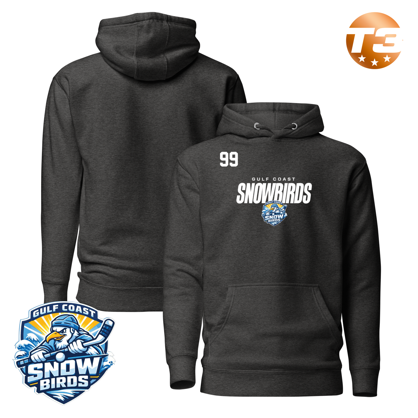Gulf Coast Snowbirds 2026 Performance Player Hoodie
