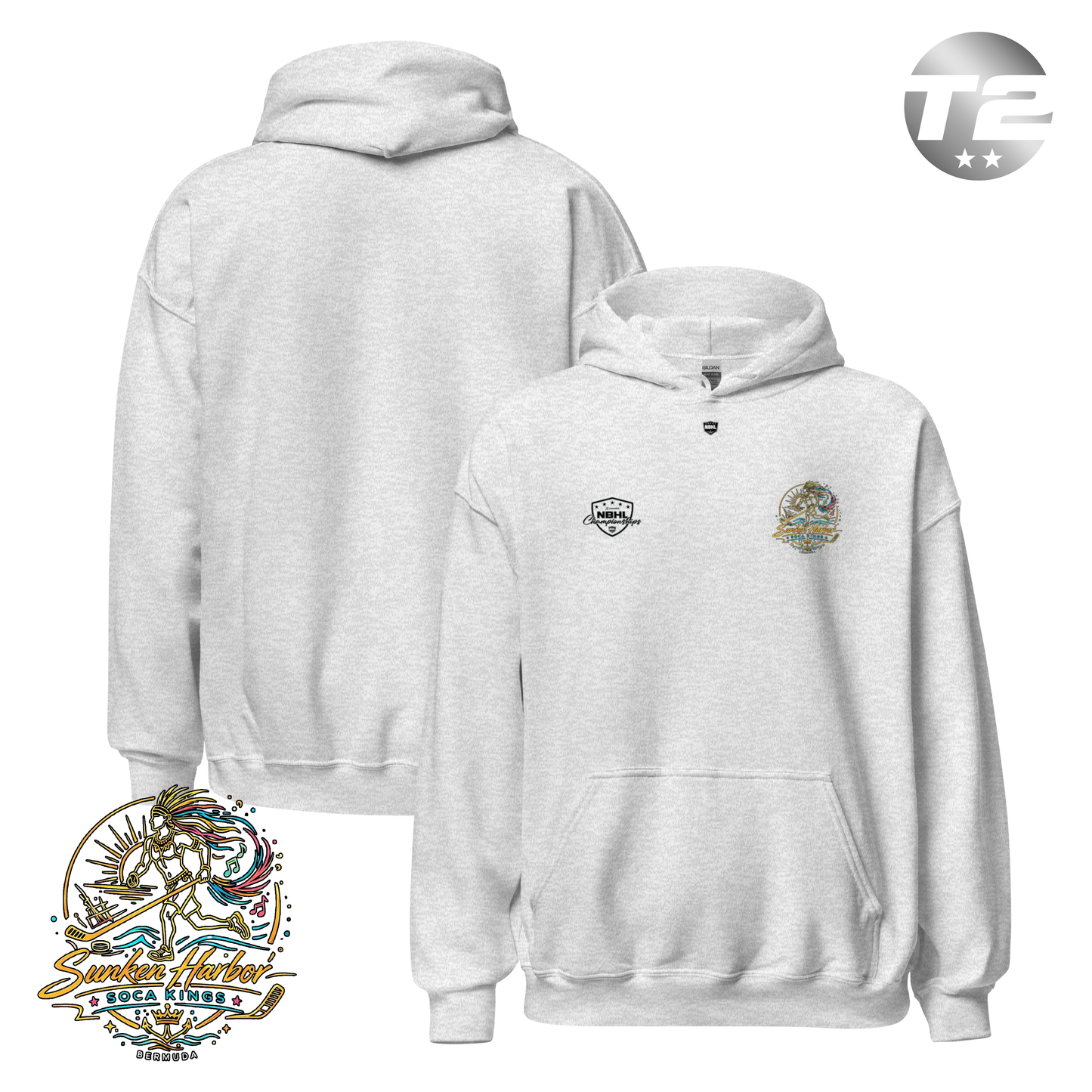 Sunken Harbor Soca Kings 2026 NBHL Cup Team Hoodie