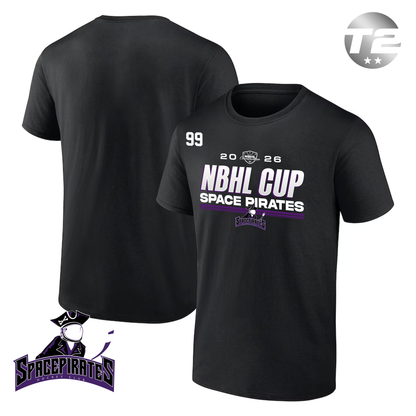 South Jersey Space Pirates 2026 NBHL Cup Player Tee