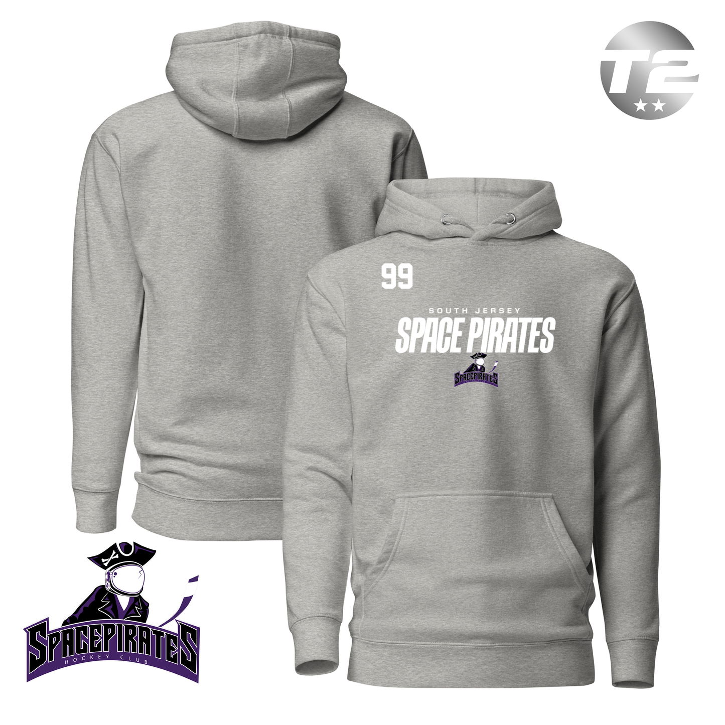 South Jersey Space Pirates 2026 Performance Player Hoodie