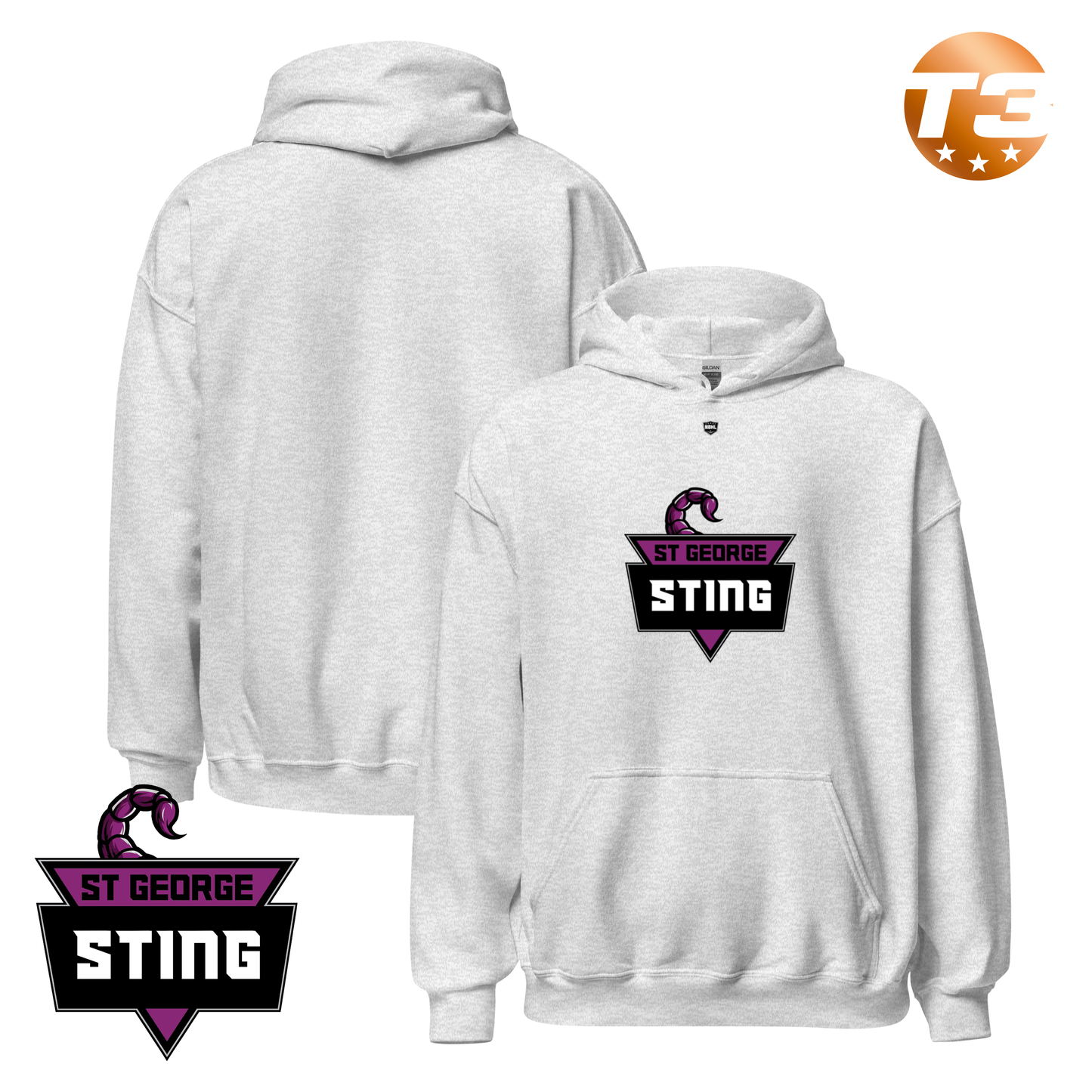 St. George Sting 2026 Classic Logo Hoodie