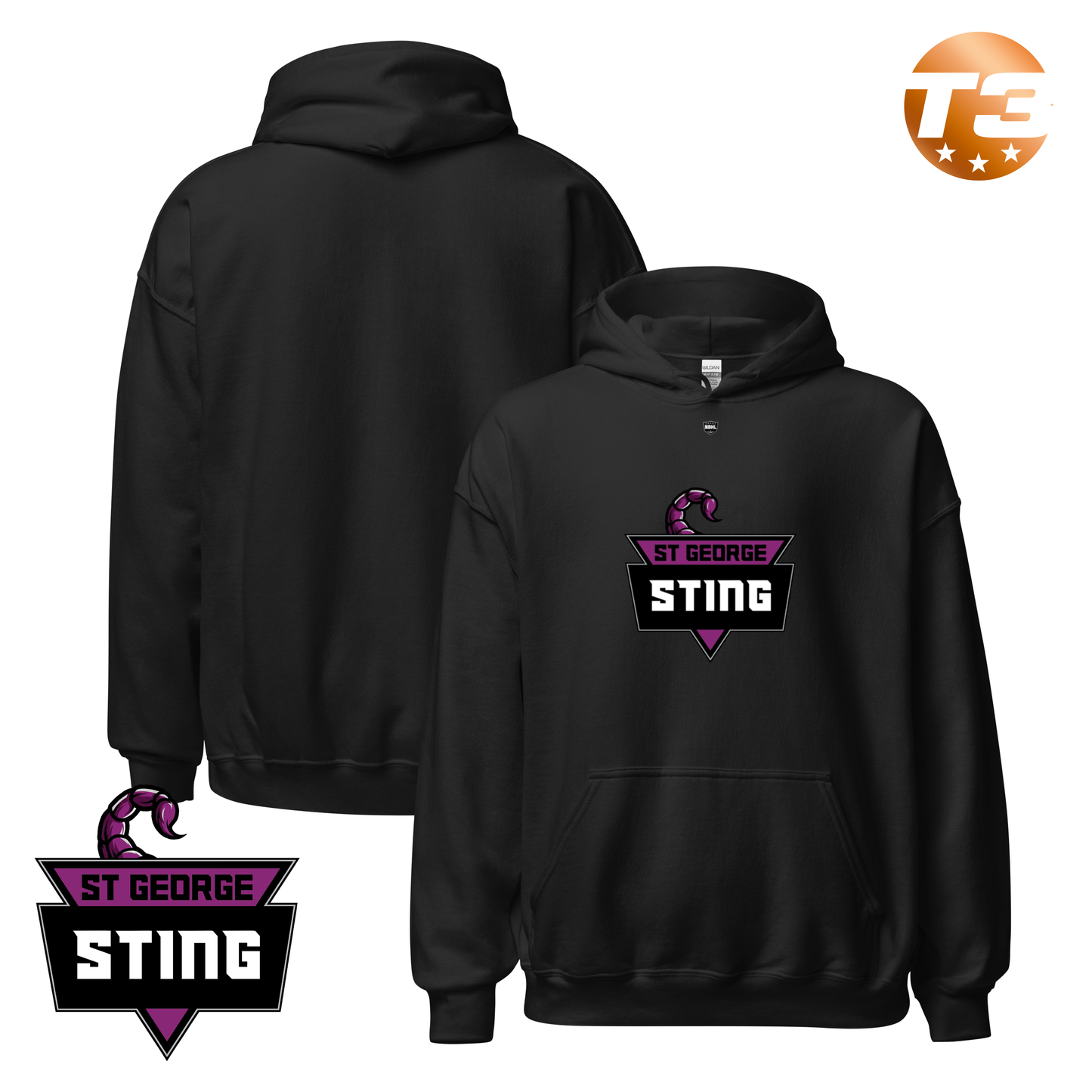 St. George Sting 2026 Classic Logo Hoodie