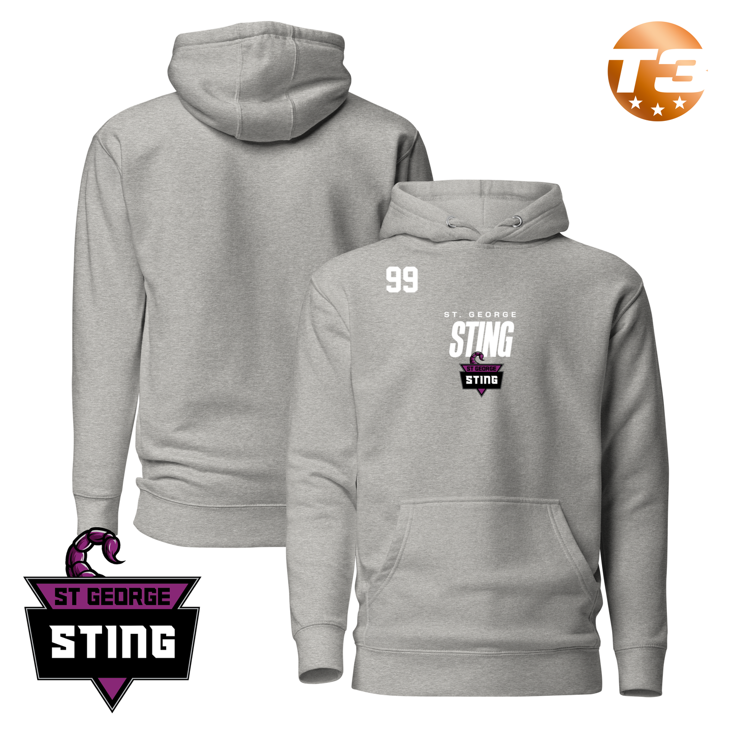 St. George Sting 2026 Performance Player Hoodie