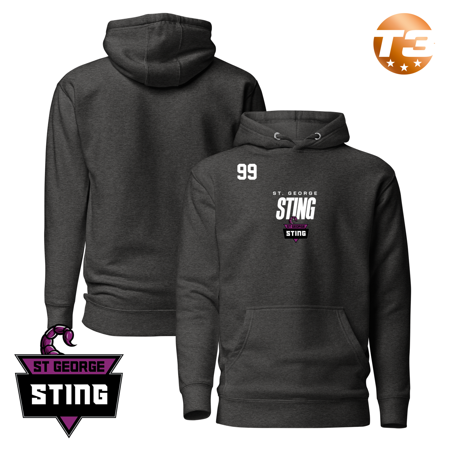 St. George Sting 2026 Performance Player Hoodie
