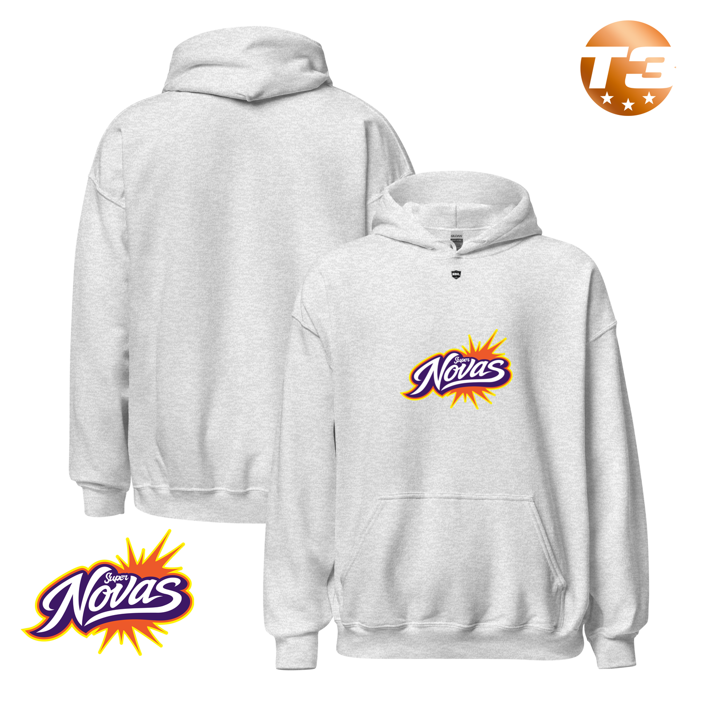 Loudoun Supernovas 2026 Classic Logo Hoodie