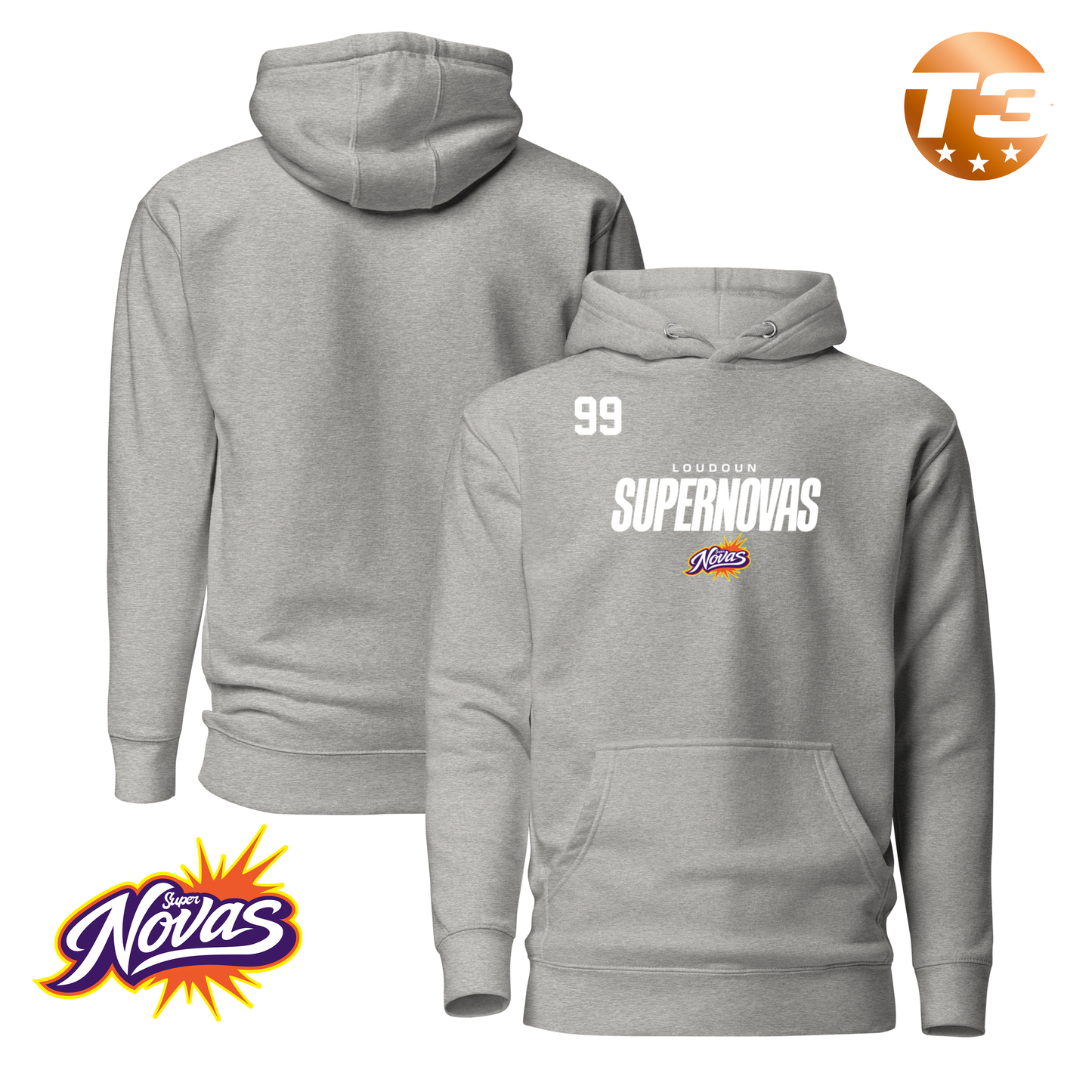 Loudoun Supernovas 2026 Performance Player Hoodie