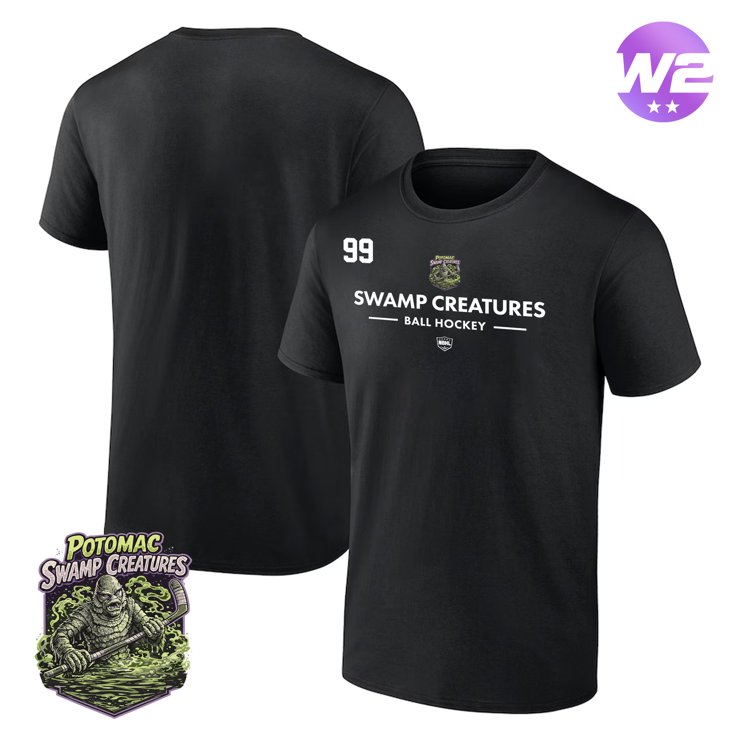 Potomac Swamp Creatures 2026 Authentic Pro Primary T-Shirt