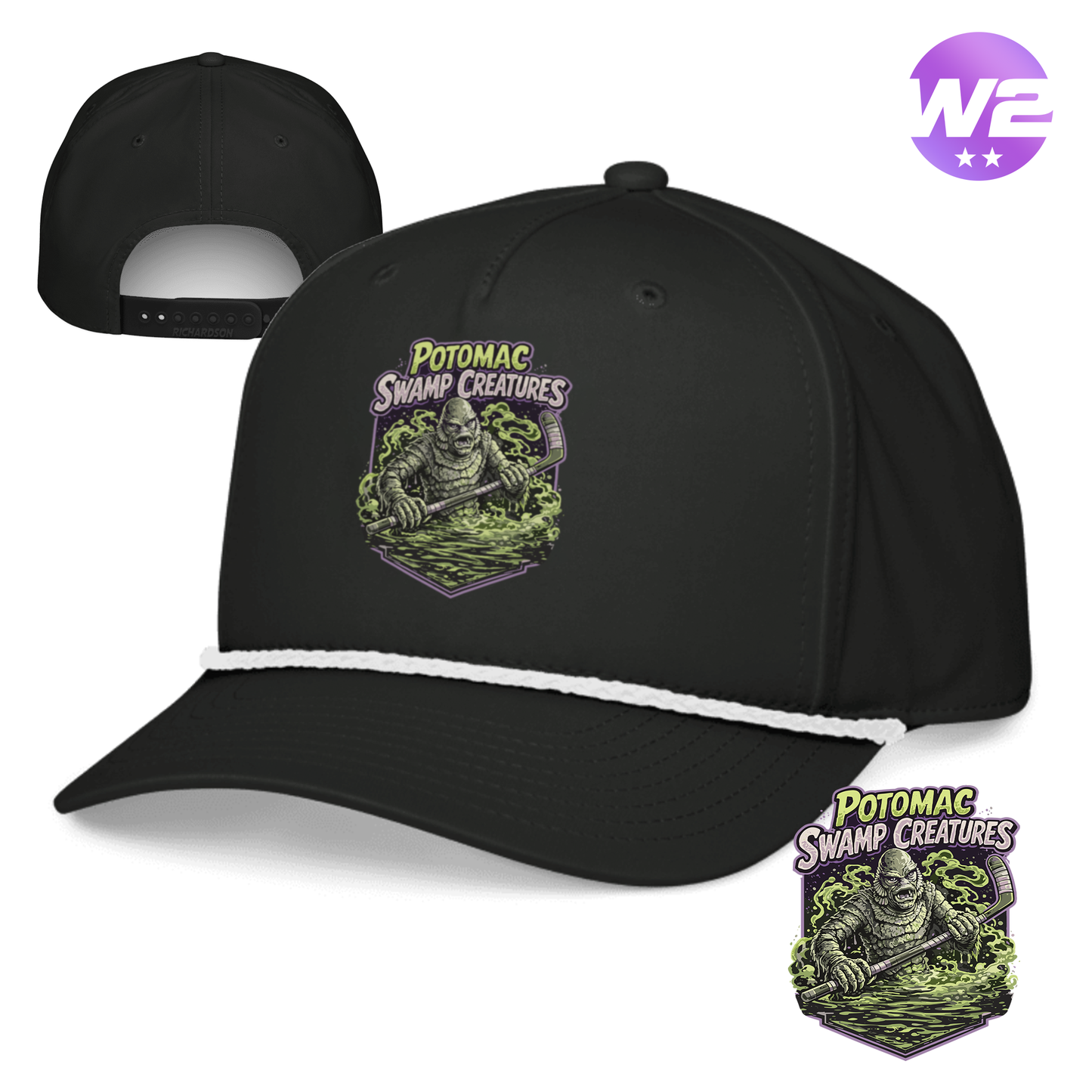 Potomac Swamp Creatures 2026 Rope Cap