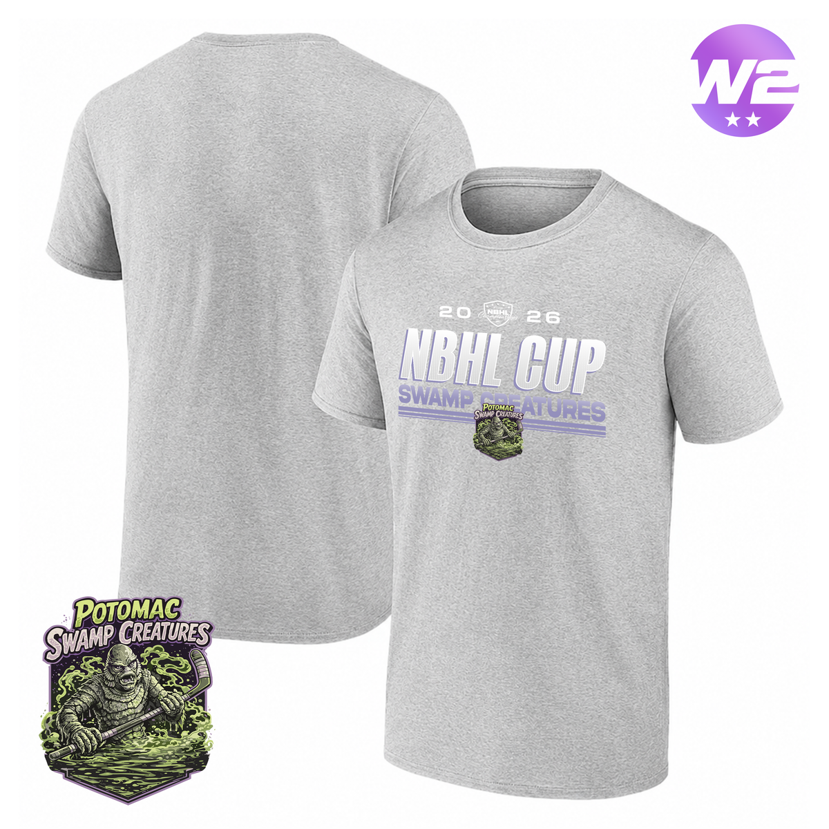Potomac Swamp Creatures 2026 NBHL Cup Player Tee