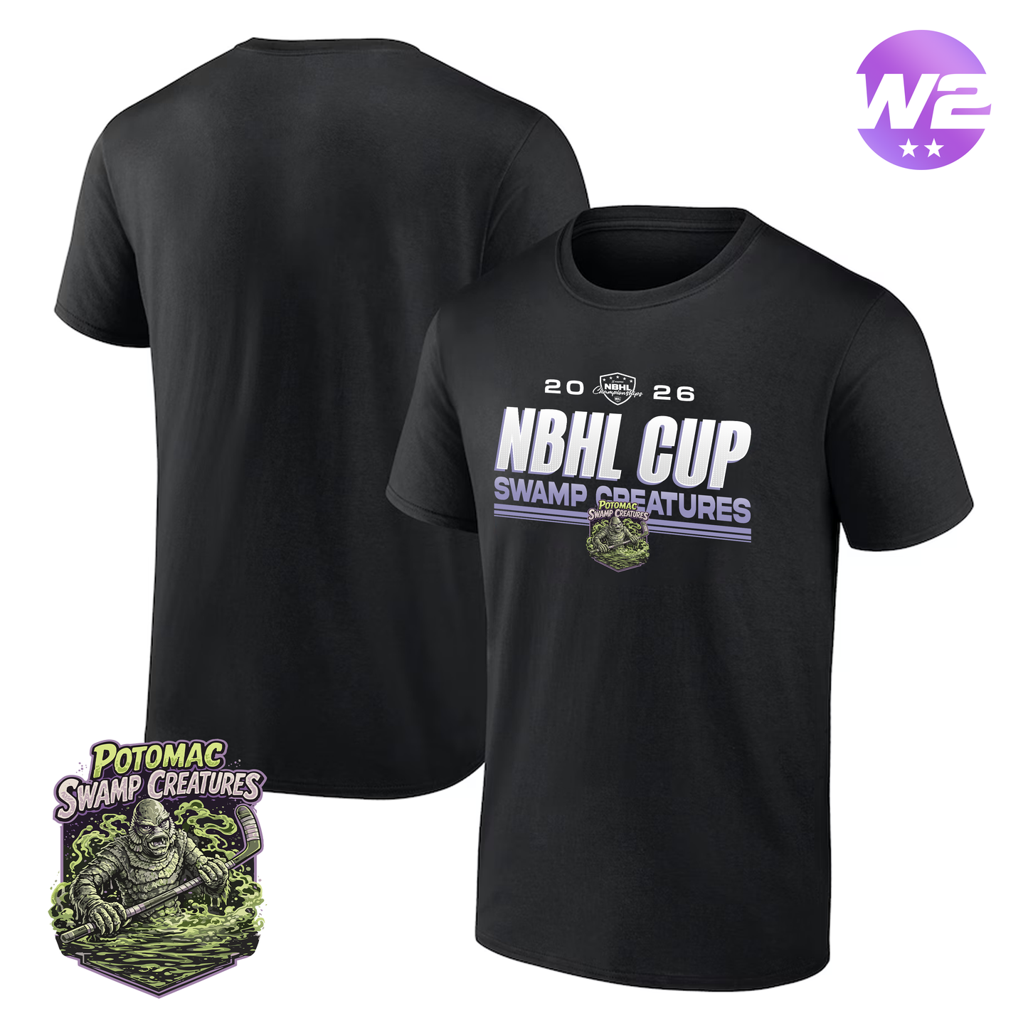 Potomac Swamp Creatures 2026 NBHL Cup Player Tee