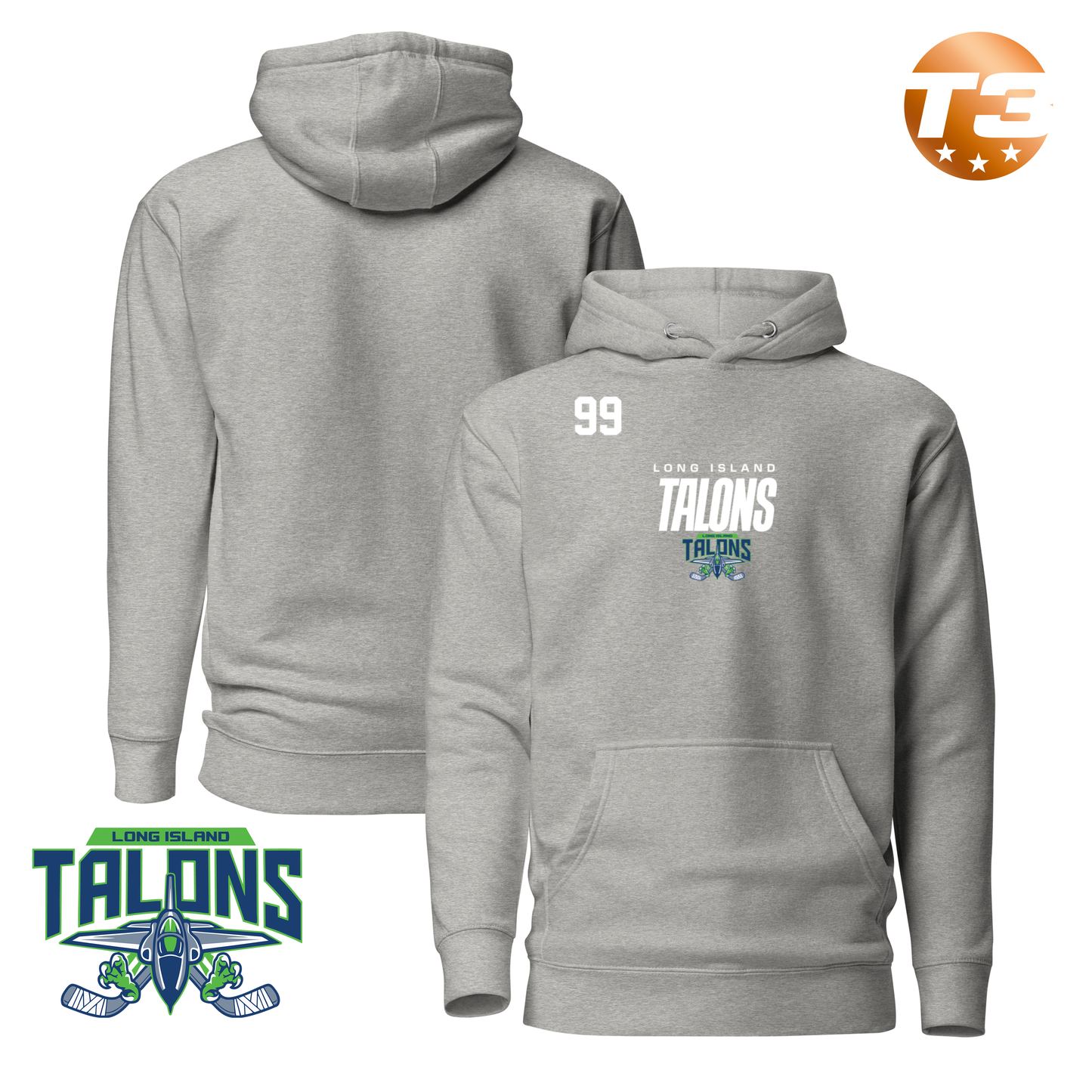 Long Island Talons 2026 Performance Player Hoodie