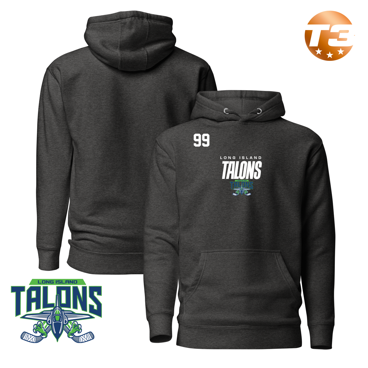 Long Island Talons 2026 Performance Player Hoodie