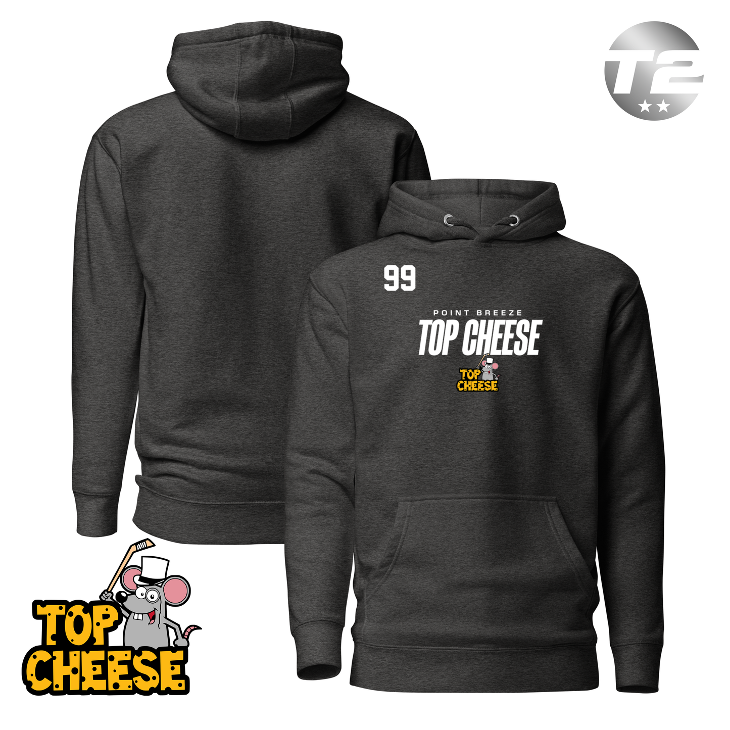 Point Breeze Top Cheese 2026 Performance Player Hoodie