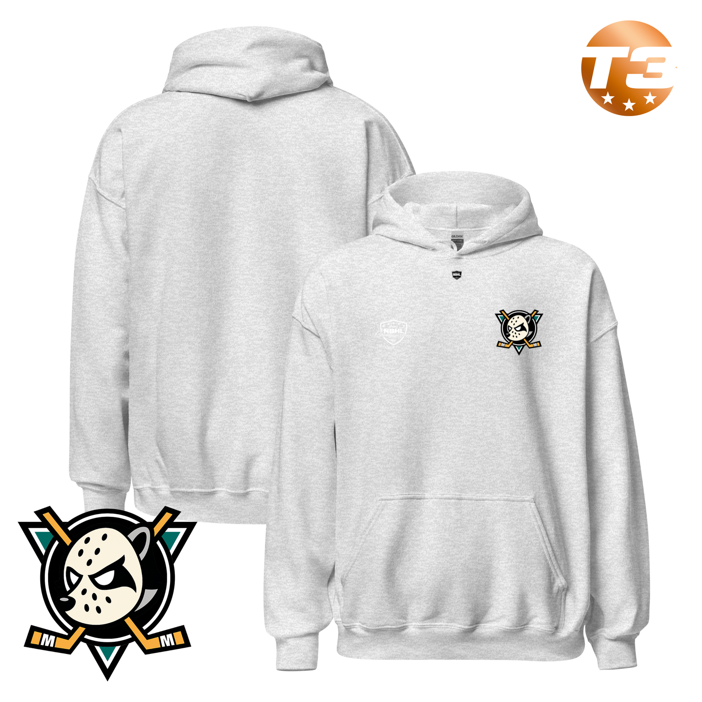 South Jersey Trash Pandas 2026 NBHL Cup Team Hoodie