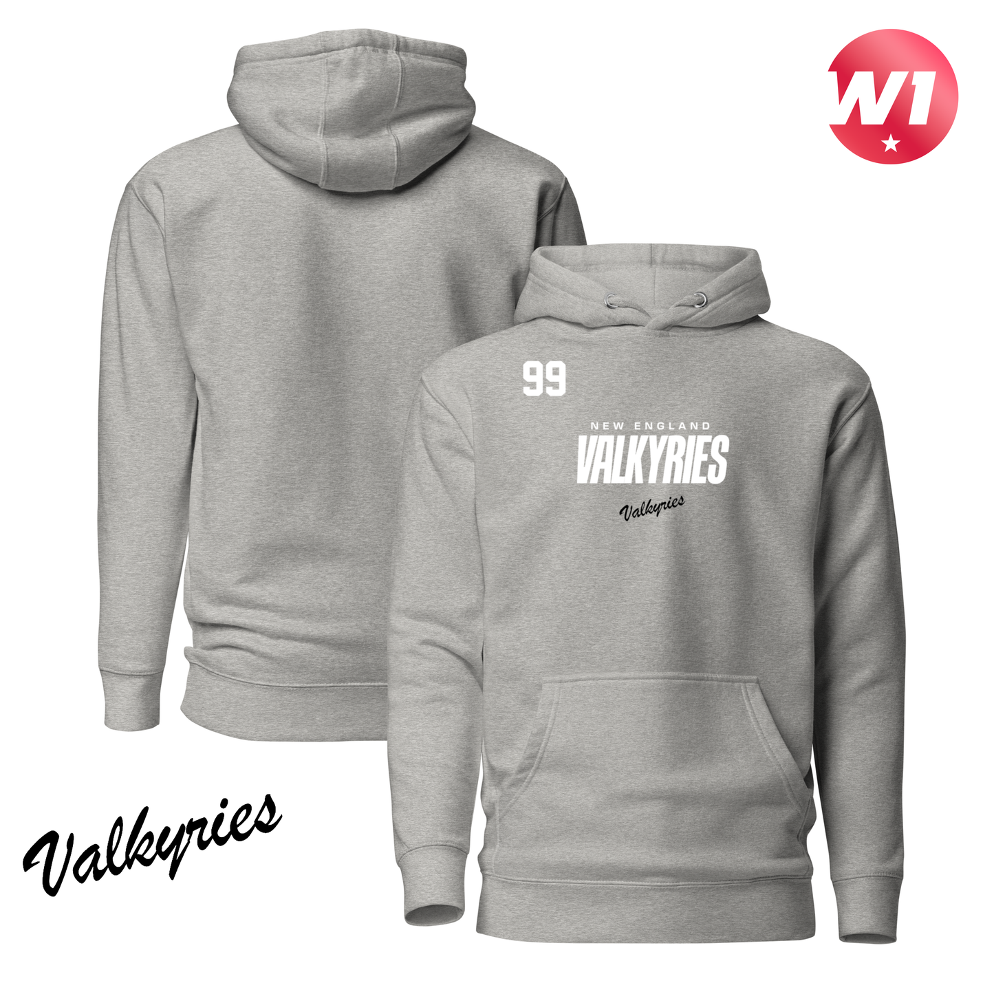 New England Valkyries 2026 Performance Player Hoodie