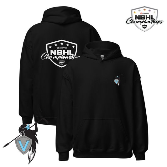 New England Valkyries 2025 NBHL Championships Team Hoodie