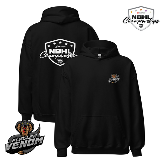 Flagler Venom 2025 NBHL Championships Team Hoodie