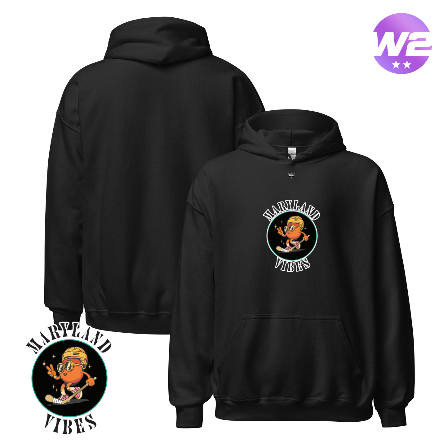 Maryland Vibes 2026 Classic Logo Hoodie