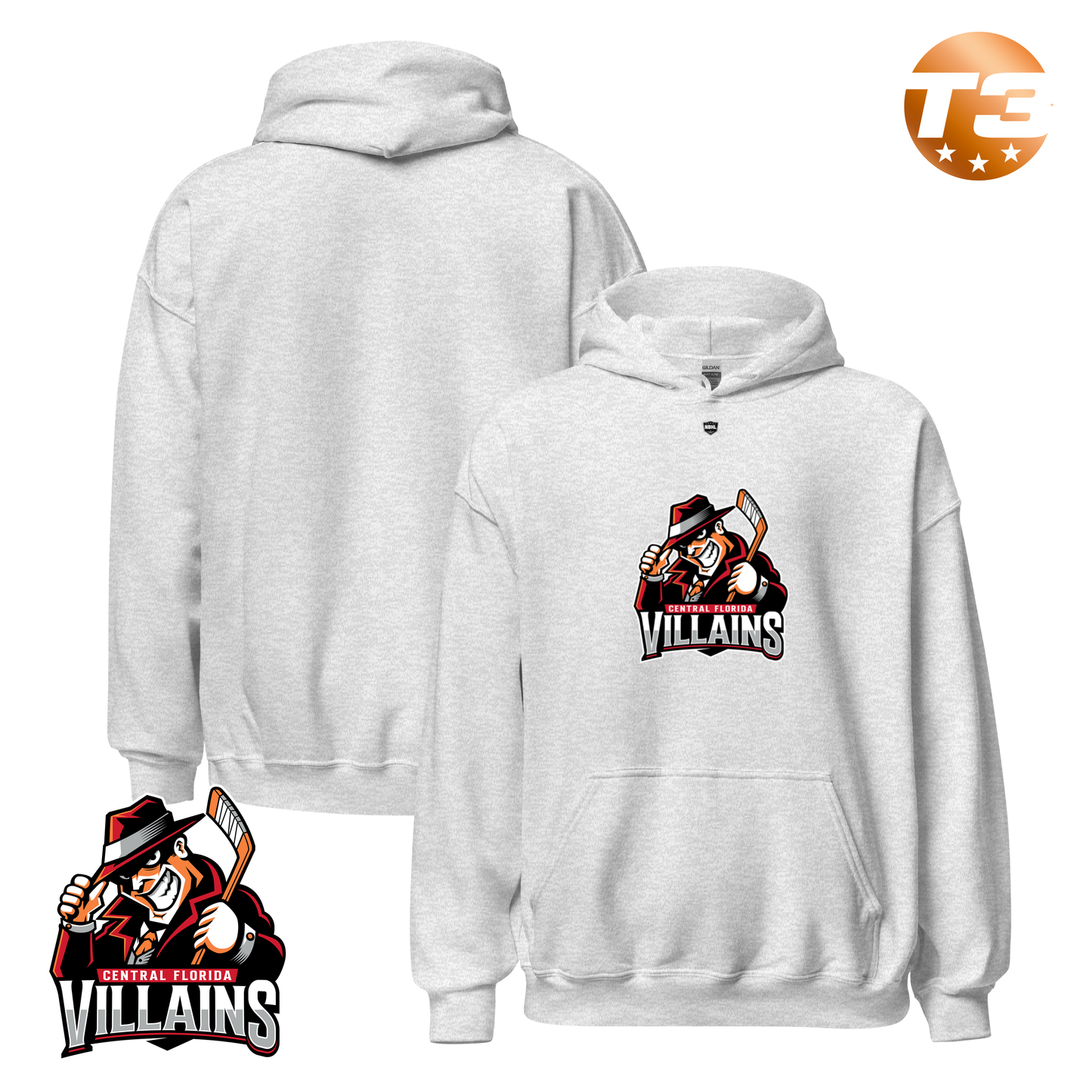 Central Florida Villains 2026 Classic Logo Hoodie