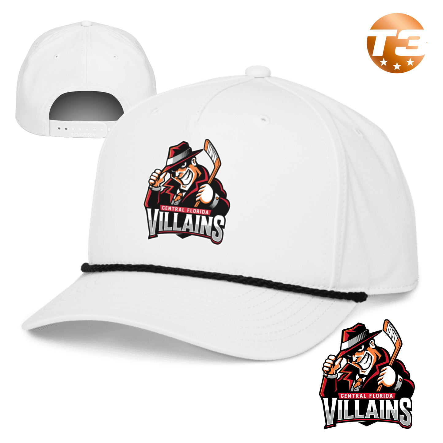 Central Florida Villains 2026 Rope Cap